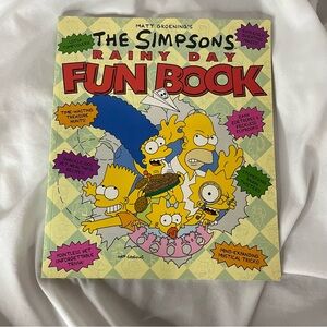 The Simpson’s Rainy Day Fun Book - Paperback
